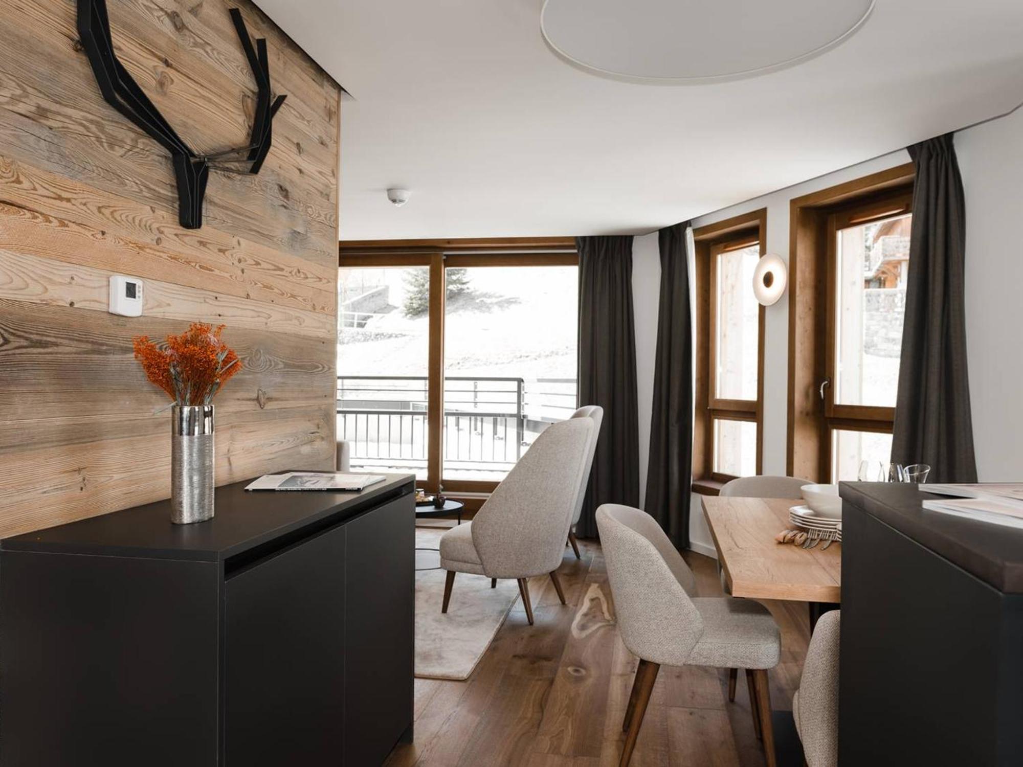 Duplex Plein Sud A Courchevel Village - 4 Pers - Pieds Des Pistes, Balcons, Parking, Casier A Skis - Fr-1-631-73 Exterior photo